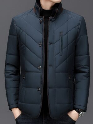 Winter Men's Short Coat Cold-proof High-end Cotton-padded Coat Men